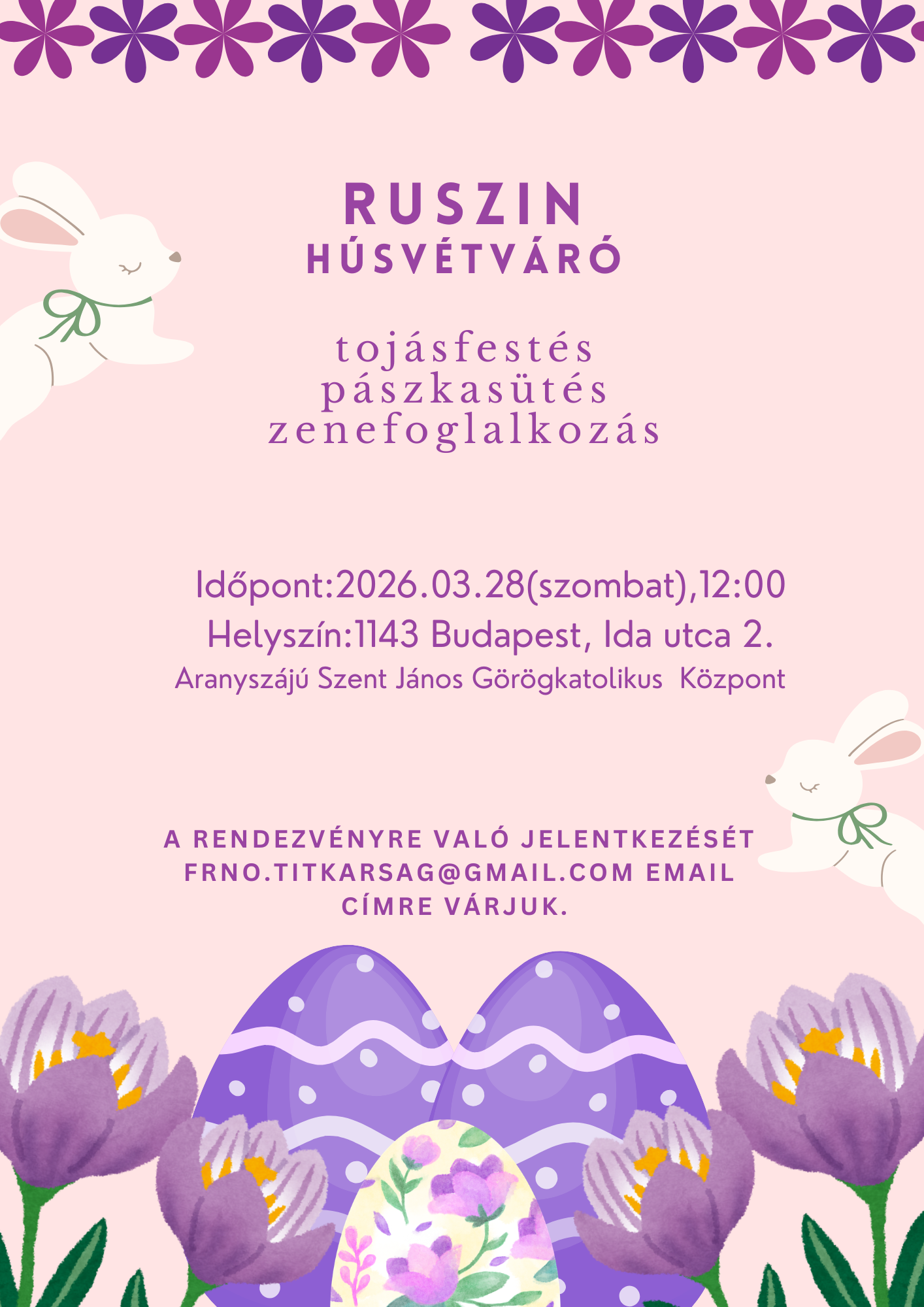 Ruszin Húsvétváró 2026.03.28