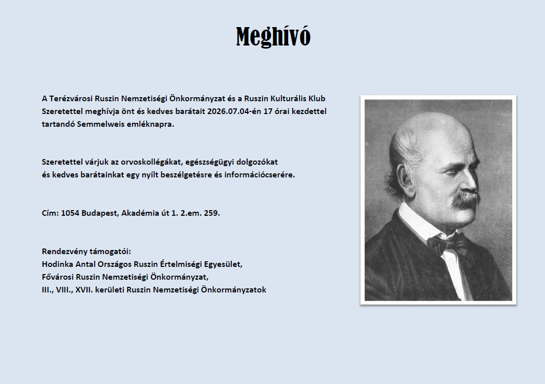Semmelweis Nap 2026.07.04.